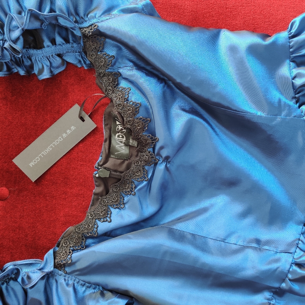 New Widow Dolls Kill Taffeta dress XL